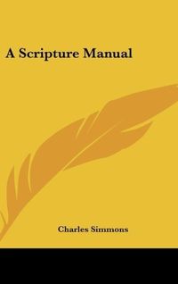 Produktbild: Simmons, C: Scripture Manual