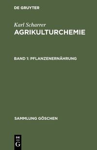 Produktbild: Pflanzenern&auml;hrung
