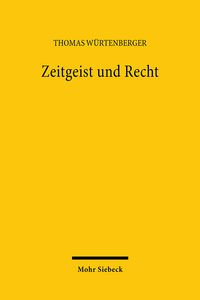 Produktbild: Zeitgeist und Recht