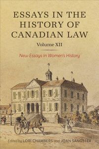 Produktbild: Essays in the History of Canadian Law, Volume XII