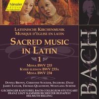 Bild vom Artikel Sacred Music in Latin 1 vom Autor Johann Sebastian Bach