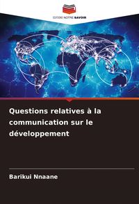 Produktbild: Questions relatives &agrave; la communication sur le d&eacute;veloppement