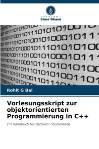 Produktbild: Vorlesungsskript zur objektorientierten Programmierung in C++