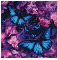 Bild vom Artikel Craft Buddy CAK-AM1 - Blue Violet Butterflies, 30x30cm Crystal Art Kit, Diamond Painting vom Autor 