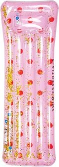Produktbild Luftmatratze Rosa mit roten Punkten