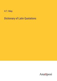 Produktbild: Dictionary of Latin Quotations