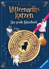 Produktbild: Mitternachtskatzen: Das gro&szlig;e R&auml;tselbuch