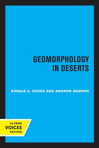 Produktbild: Geomorphology in Deserts
