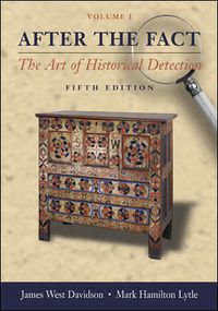 Produktbild: After the Fact, Volume I, with Primary Source Investigator CD: The Art of Historical Detection