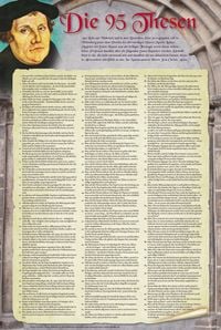Bild vom Artikel Die 95 Thesen nach Martin Luther vom Autor 