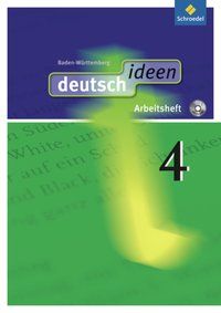 Produktbild: Deutsch ideen 4 Arb. m. CD-ROM BW (2010)