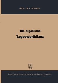 Produktbild: Die organische Tageswertbilanz