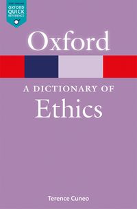 Produktbild: A Dictionary of Ethics