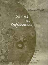 Produktbild: Wright, C: Saving the Differences - Essays on Themes from Tr