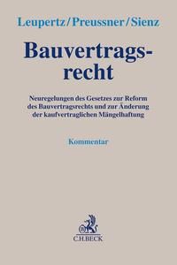 Produktbild: Bauvertragsrecht
