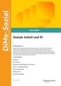 Produktbild: Soziale Arbeit und KI