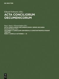 Produktbild: Concilii Actiones I - XI