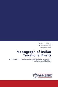 Produktbild: Monograph of Indian Traditional Plants