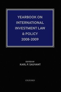 Produktbild: Yearbook on International Investment Law & Policy 2008-2009