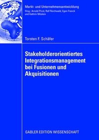 Produktbild: Stakeholderorientiertes Integrationsmanagement bei Fusionen und Akquisitionen