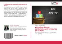 Produktbild: Virtualizaci&oacute;n de contenidos universitarios en el Per&uacute;