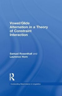 Produktbild: Vowel/Glide Alternation in a Theory of Constraint Interaction