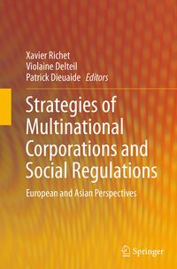 Produktbild: Strategies of Multinational Corporations and Social Regulations