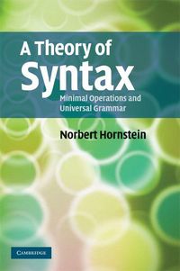 Produktbild: A Theory of Syntax