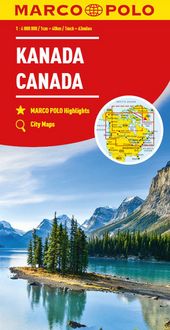 Produktbild: MARCO POLO Kontinentalkarte Kanada 1:4 Mio.