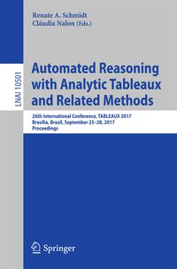 Produktbild: Automated Reasoning with Analytic Tableaux and Related Methods