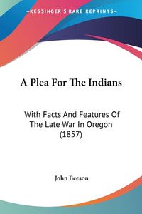 Produktbild: A Plea For The Indians