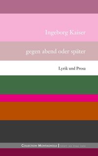 Produktbild: Gegen abend oder sp&auml;ter