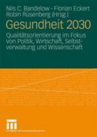 Produktbild: Gesundheit 2030