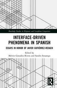 Produktbild: Interface-Driven Phenomena in Spanish