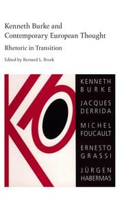 Produktbild: Kenneth Burke and Contemporary European Thought