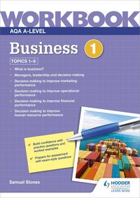Produktbild: AQA A-Level Business Workbook 1