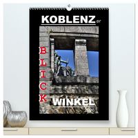 Produktbild: Koblenzer Blick Winkel (hochwertiger Premium Wandkalender 2026 DIN A2 hoch), Kunstdruck in Hochglanz