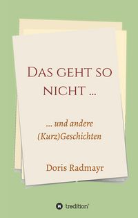 Produktbild: Das geht so nicht...