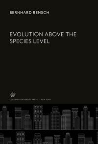 Produktbild: Evolution Above the Species Level