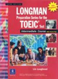 Produktbild: Longman Preparation Series for the Toeic(r) Test, Intermediate Course (Updated Edition), with Answer Key and Tapescript