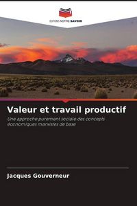 Produktbild: Valeur et travail productif