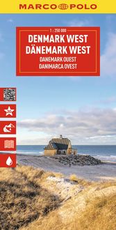 Produktbild: MARCO POLO Reisekarte D&auml;nemark West 1:225.000
