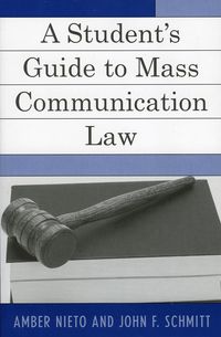 Produktbild: A Student's Guide to Mass Communication Law