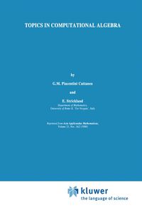 Produktbild: Topics in Computational Algebra