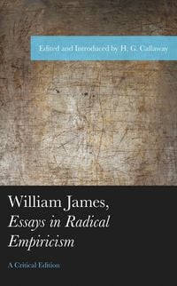 Produktbild: William James, Essays in Radical Empiricism