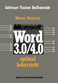 Produktbild: Word 3.0/4.0 optimal beherrscht