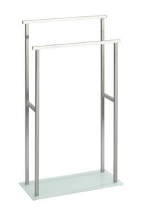 Produktbild: Handtuchbutler Mod. Debar Edelstahl, mit 2 Handtuchstangen