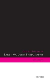 Produktbild: Oxford Studies in Early Modern Philosophy