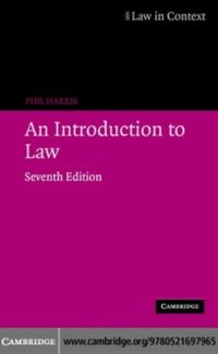 Produktbild: Introduction to Law