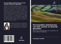 Produktbild: Persoonlijke betekening van het vonnis in diverse gevallen